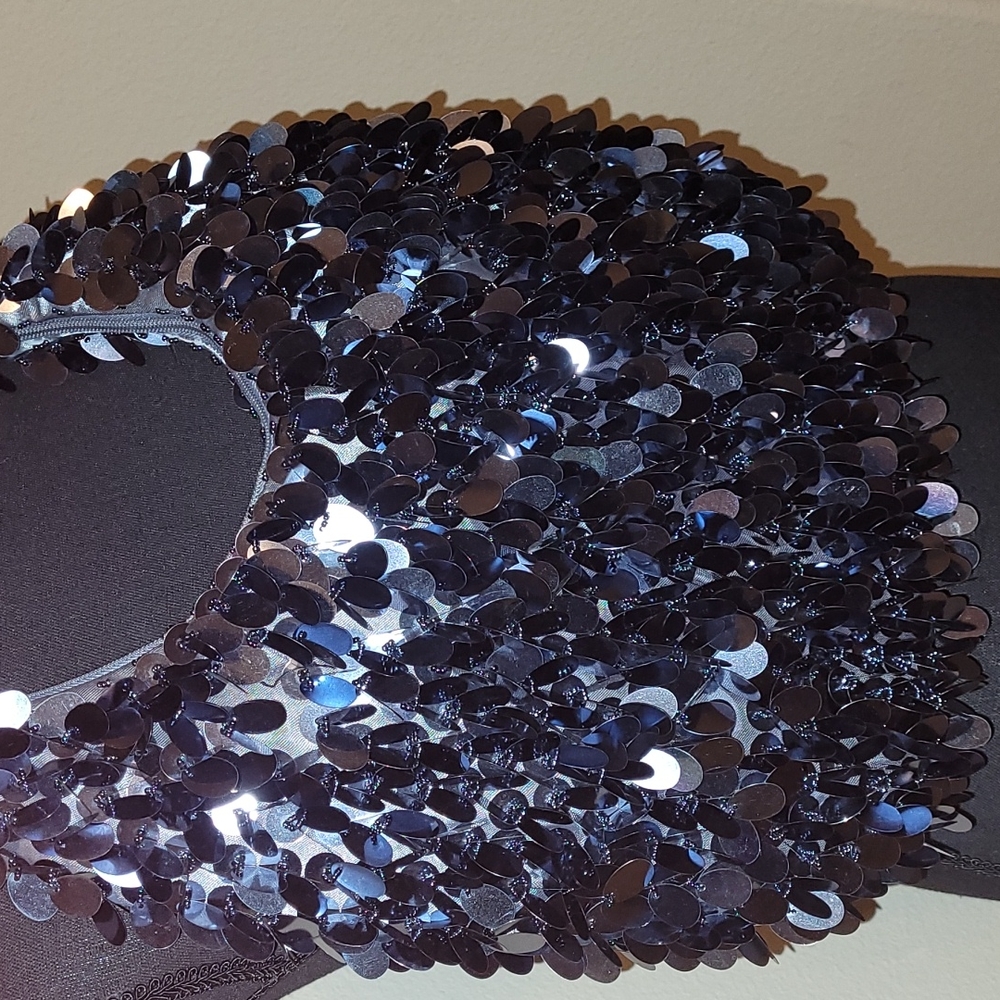 ❤HP❤️NWOT Pewter Disc Bling Handbag❤ - Picture 3 of 10